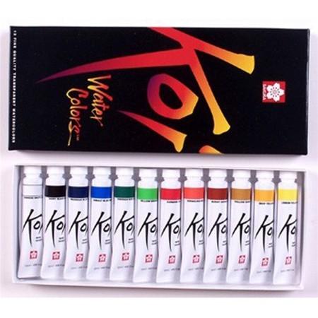 Koi Watercolor-12 Color Set-CAM SUPPLY INC. - SUPERSTORE (USA)
